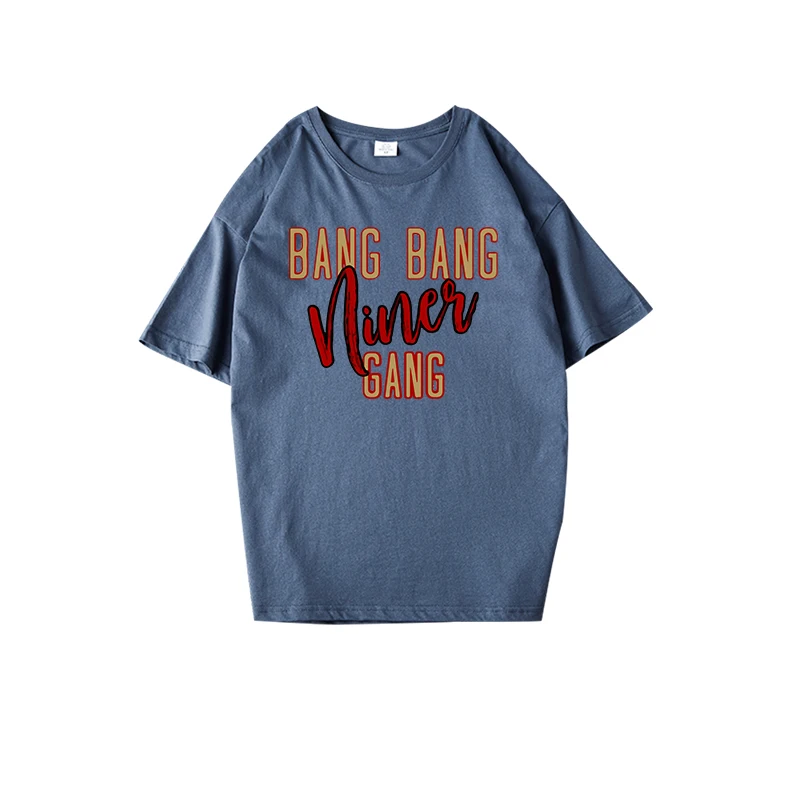 2021 New Fashion Anime Cotton T-shirt Round Neck Casual Tee Shirts Bang Bang Niner Gang Printed Cool Men T Shirt Tees Tops
2021 New Fashion Anime Cotton T-shirt Round Neck Casual Tee Shirts Bang Bang Niner Gang Printed Cool Men T Shirt Tees Tops
