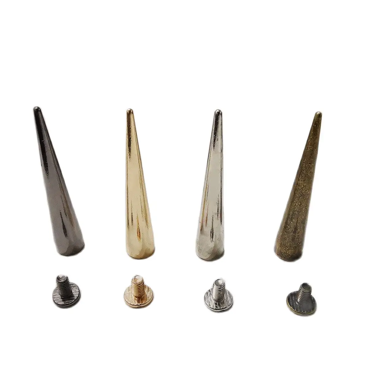 10 Pieces/Batch 10*55mm Metal Punk Sharp Pointed Screw Rivet Stud Handicraft Leather Nail Diy Decorative Nail Barrel
10 Pieces/Batch 10*55mm Metal Punk Sharp Pointed Screw Rivet Stud Handicraft Leather Nail Diy Decorative Nail Barrel