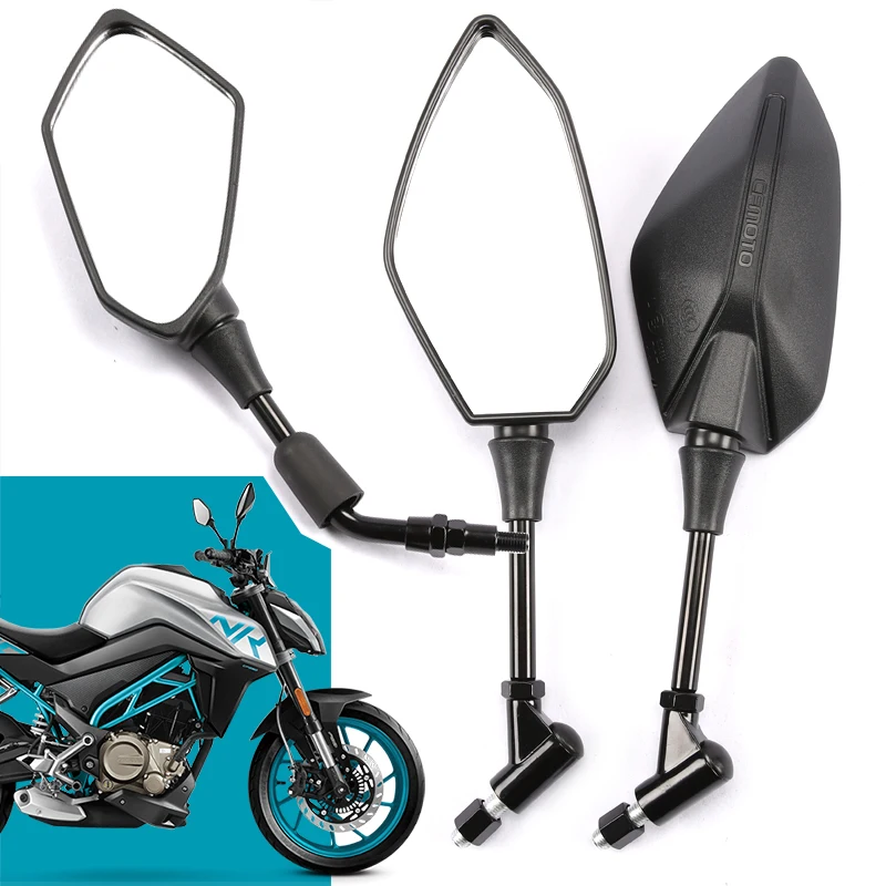 10mm Universal Motorcycle Rearview Mirrors,For CFMOTO NK150 250 400 650NK MT,Scooter View Mirrors Back Side
10mm Universal Motorcycle Rearview Mirrors,For CFMOTO NK150 250 400 650NK MT,Scooter View Mirrors Back Side