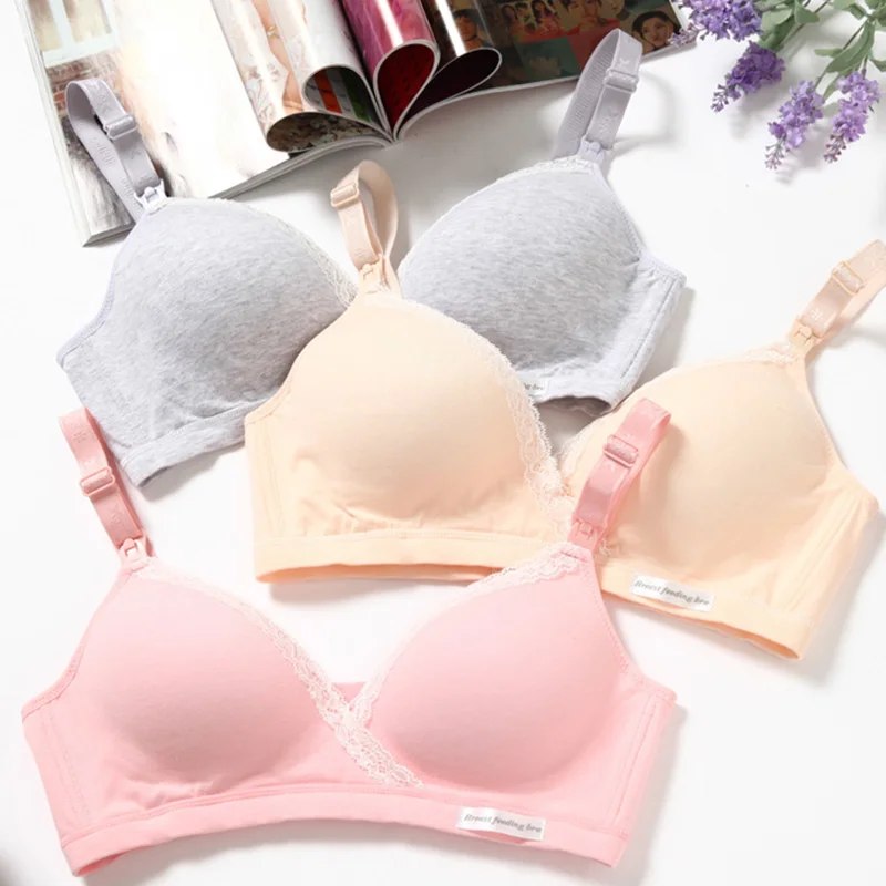 Lace Maternity Nursing Bra Cotton Breastfeeding Bra for Nursing Pregnant Women Pregnancy Feeding Clothes Sleep Underwear
Lace Maternity Nursing Bra Cotton Breastfeeding Bra for Nursing Pregnant Women Pregnancy Feeding Clothes Sleep Underwear
