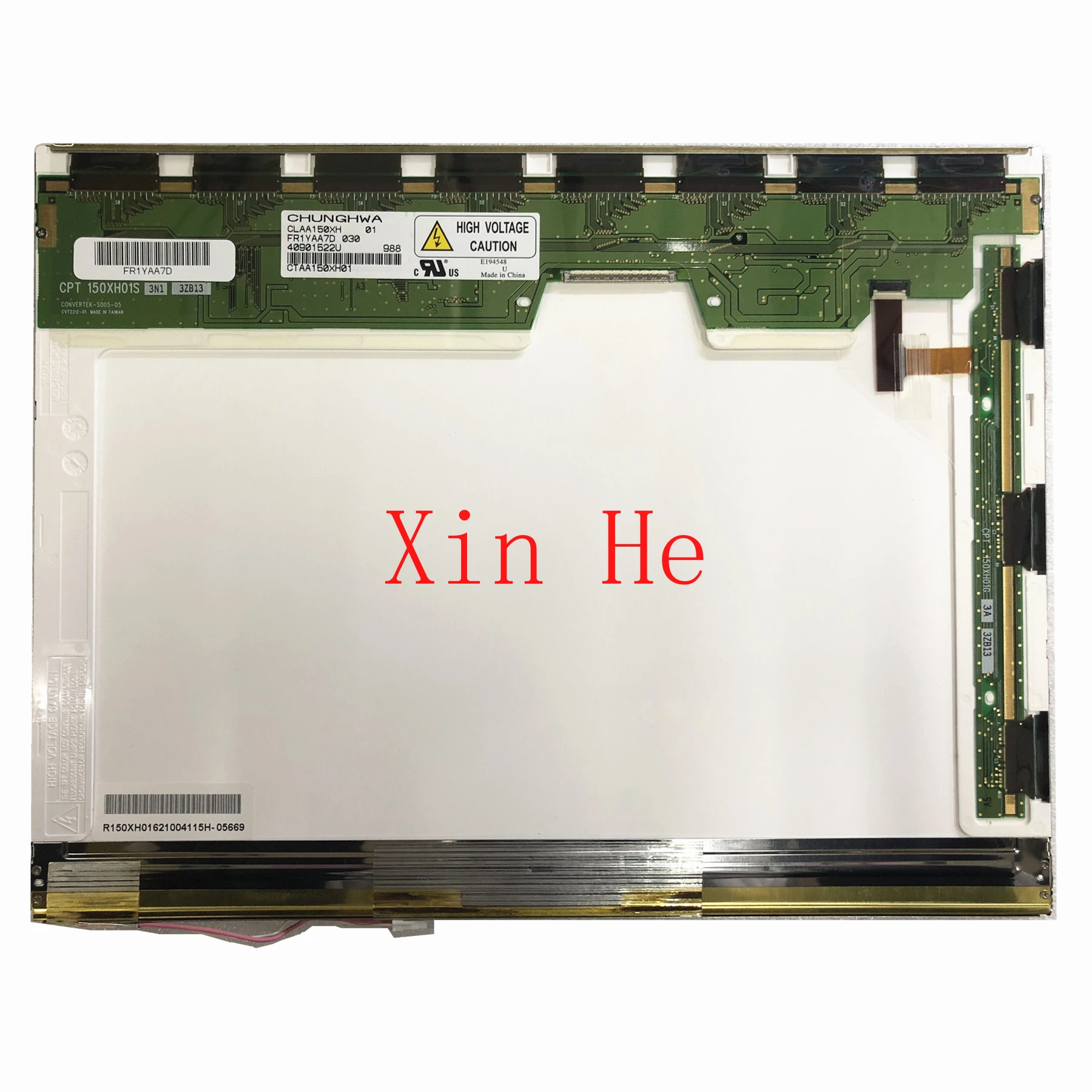 CLAA150XH01 fit CLAA150XH03 CLAA150XH01A LP150X08 N150X3-L05 N150X3-L08 15.0''Laptop LCD Screen 1024*768 LVDS 30 PIN
CLAA150XH01 fit CLAA150XH03 CLAA150XH01A LP150X08 N150X3-L05 N150X3-L08 15.0''Laptop LCD Screen 1024*768 LVDS 30 PIN