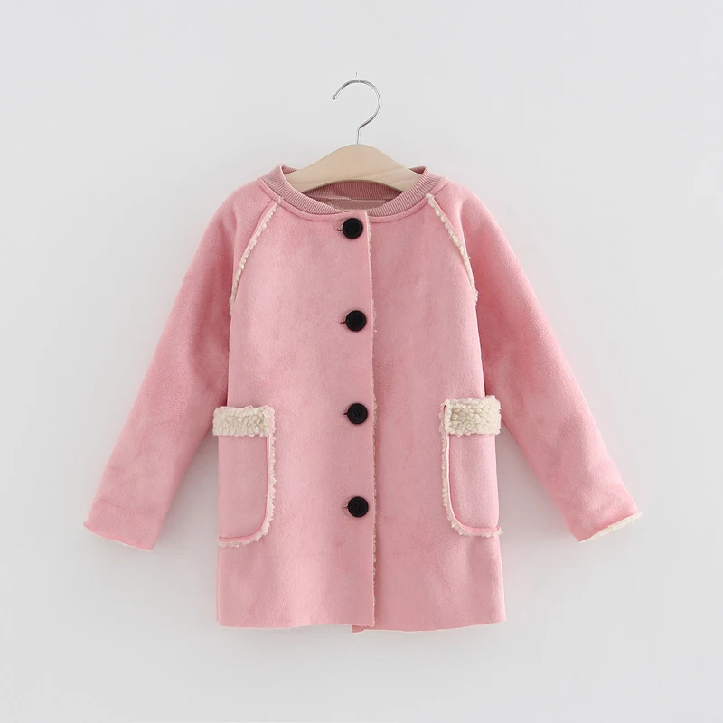 Flofallzique Round Neck Autumn and Winter Mid Length Thick Lamb Plush Fur Girls Coat With Two Pockets
Flofallzique Round Neck Autumn and Winter Mid Length Thick Lamb Plush Fur Girls Coat With Two Pockets