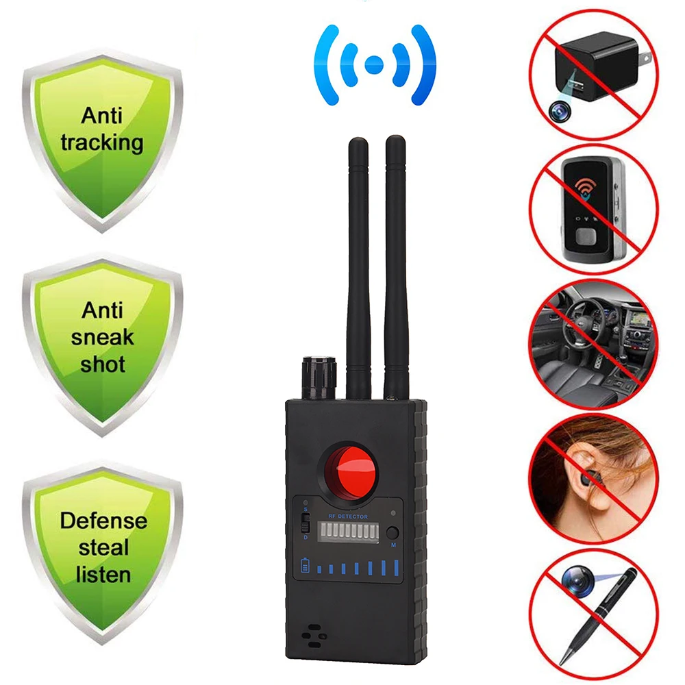 Dual Antennas RF radio frequency signal detect for RF 300 - 700Mhz GSM GPS detection tracker for 700 - 2700Mhz Signal Detector
Dual Antennas RF radio frequency signal detect for RF 300 - 700Mhz GSM GPS detection tracker for 700 - 2700Mhz Signal Detector