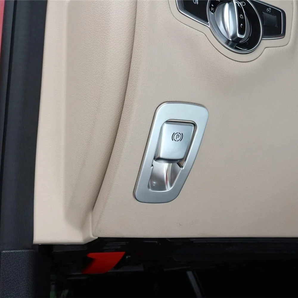 ABS Chrome Electronic Handbrake Decoration Cover Trim 1pc For Mercedes Benz C-Class C180 C200 2015 2016 GLC 2015-2017
ABS Chrome Electronic Handbrake Decoration Cover Trim 1pc For Mercedes Benz C-Class C180 C200 2015 2016 GLC 2015-2017