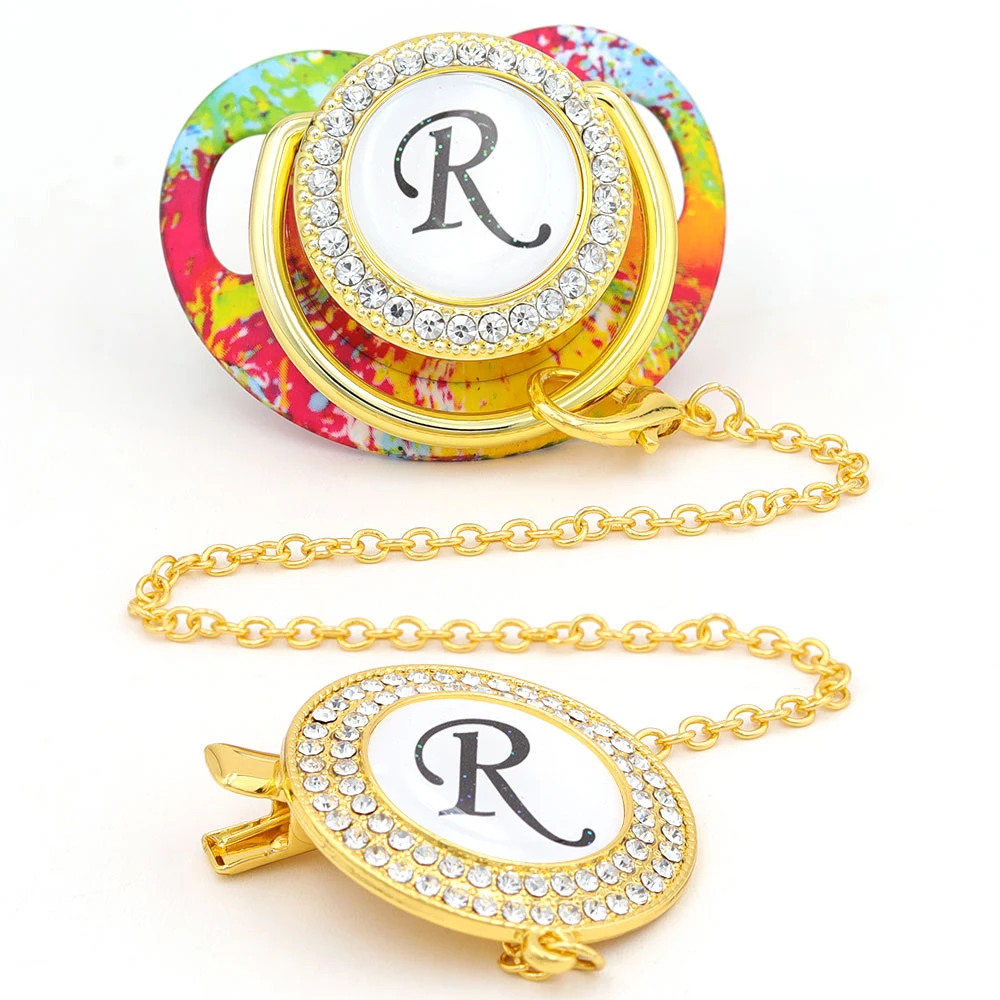 Silicone Pacifier Beads Baby Pacifier Clip Bling Baby Feeding Little Space pacifier BPA Free Baby 26 Letter Initials Chupetero
Silicone Pacifier Beads Baby Pacifier Clip Bling Baby Feeding Little Space pacifier BPA Free Baby 26 Letter Initials Chupetero