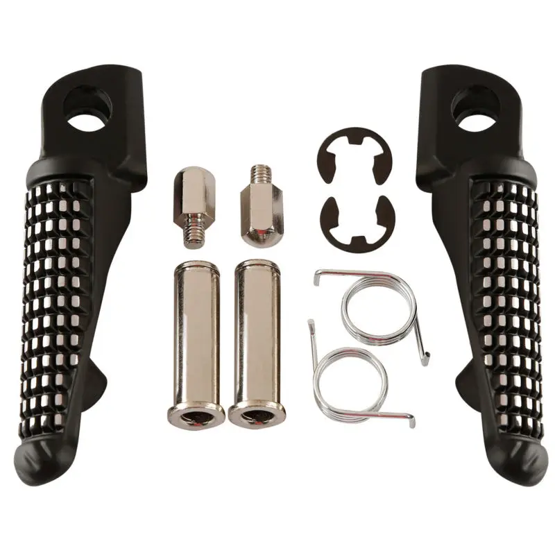 Motorcycle Matte Black Front Rider Footpegs Bracket Set For KAWASAKI ZX636 05-06 ZX6R 05-08
Motorcycle Matte Black Front Rider Footpegs Bracket Set For KAWASAKI ZX636 05-06 ZX6R 05-08