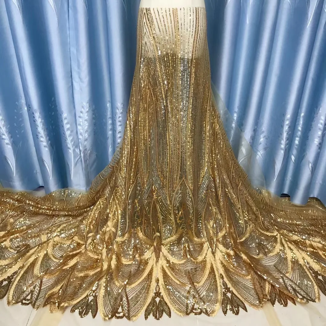 African Lace Fabric 2021 High Quality Sequined French Lace Fabric Sewn Nigerian Lace Fabric for Wedding Dress AJ4707
African Lace Fabric 2021 High Quality Sequined French Lace Fabric Sewn Nigerian Lace Fabric for Wedding Dress AJ4707