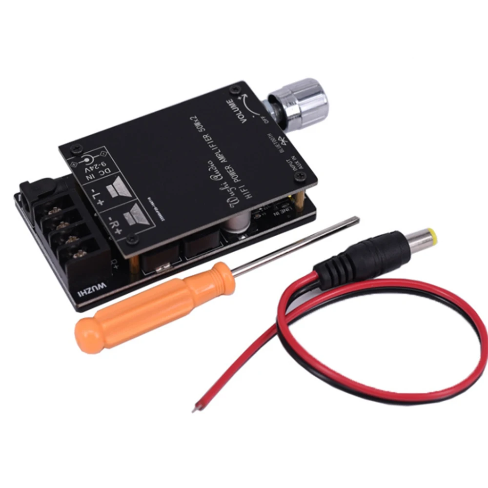 TPA3116 Digital Power Amplifier Board Speaker 2.0 CH Stereo Home Music Wireless Module Audio 5.0 Bluetooth-compatible Version
TPA3116 Digital Power Amplifier Board Speaker 2.0 CH Stereo Home Music Wireless Module Audio 5.0 Bluetooth-compatible Version