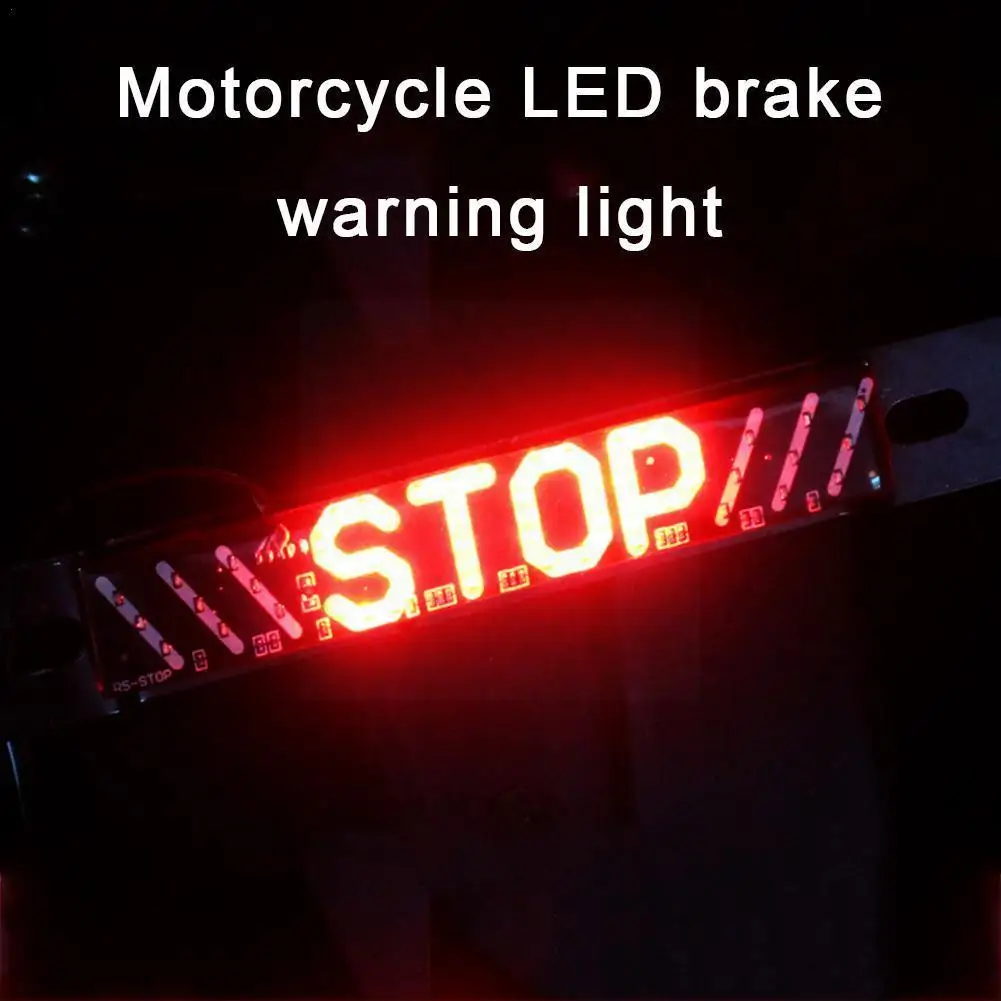 Motorcycle Warning Light Wisp Modified Tail Light Led Light Warning Motorcycle Anti-collision Board Light Brake Stop D9e5
Motorcycle Warning Light Wisp Modified Tail Light Led Light Warning Motorcycle Anti-collision Board Light Brake Stop D9e5