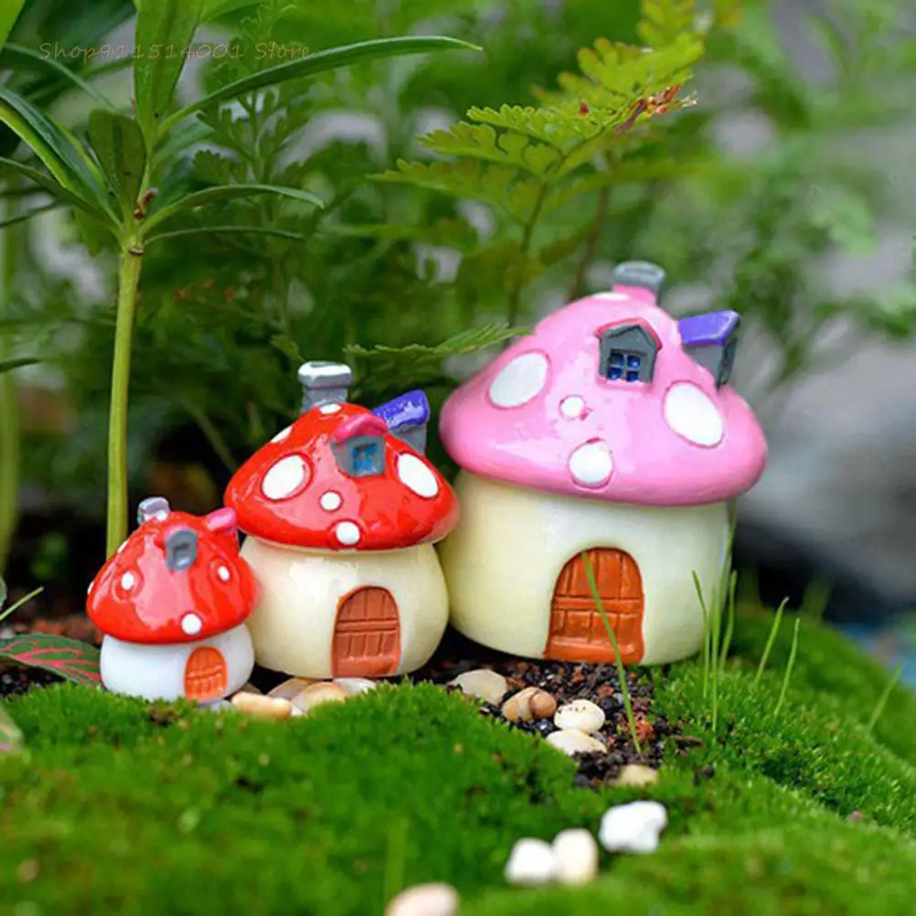 1:12 Cute DIY Resin Fairy Garden Craft Decoration Miniature Micro Gnome Terrarium Mediterranean House Mushroom Castle Gift
1:12 Cute DIY Resin Fairy Garden Craft Decoration Miniature Micro Gnome Terrarium Mediterranean House Mushroom Castle Gift
