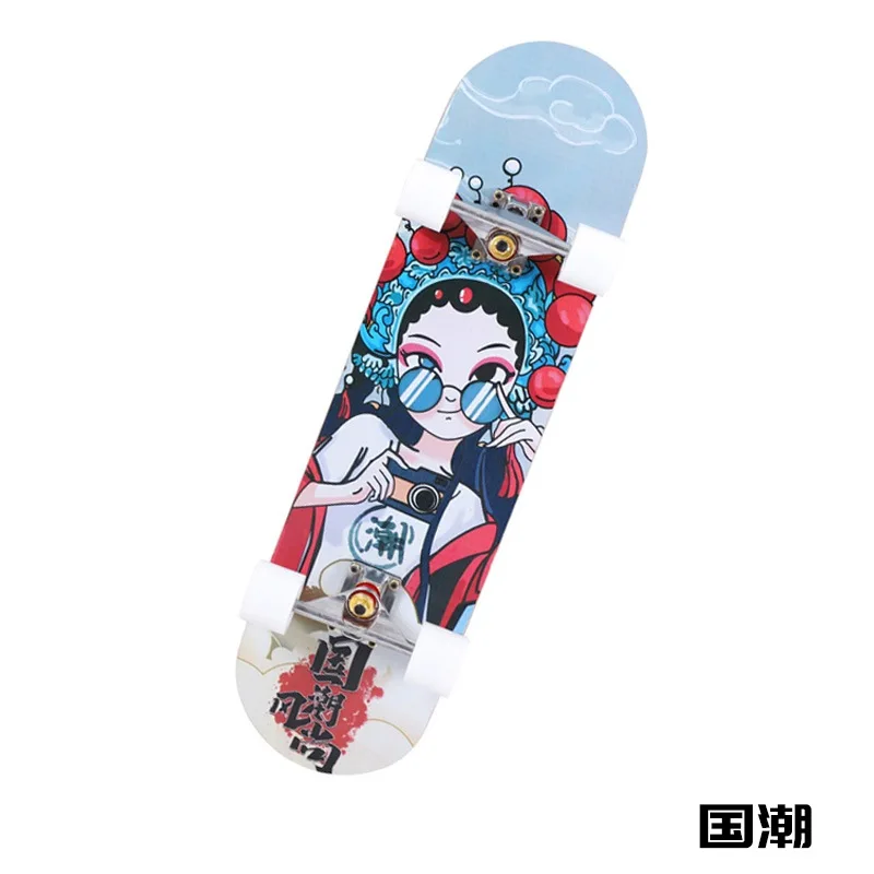 Professional Maple Skateboard Fashion Surf Land Double Rocker Skateboards Land Surfboard Rullebrett Sports Equipment BI50SB 
Professional Maple Skateboard Fashion Surf Land Double Rocker Skateboards Land Surfboard Rullebrett Sports Equipment BI50SB