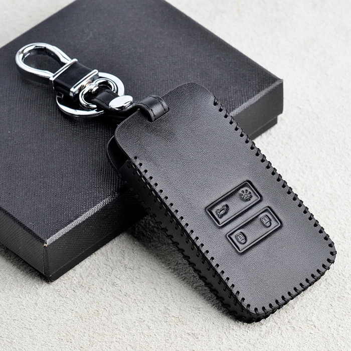 Leather Car Key Case For Renault Koleos Kadjar Scenic Megane Sandero Keyless Remote Fob Shell Protector Cover Auto Accessories 
Leather Car Key Case For Renault Koleos Kadjar Scenic Megane Sandero Keyless Remote Fob Shell Protector Cover Auto Accessories