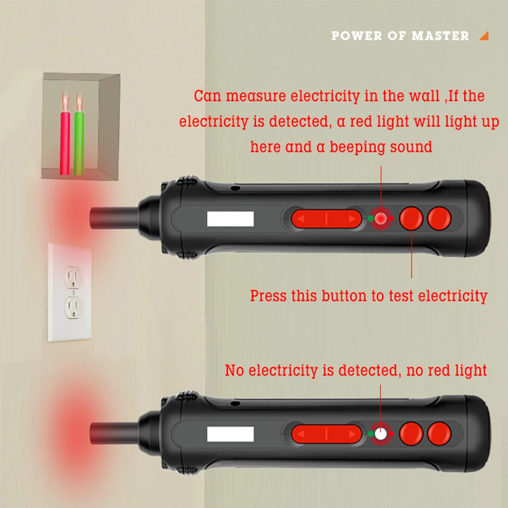 Mini Electric Screwdriver Cordless Screw Driver Power Tool with LED Light + 19pcs Screwdriver Bits
Mini Electric Screwdriver Cordless Screw Driver Power Tool with LED Light + 19pcs Screwdriver Bits
