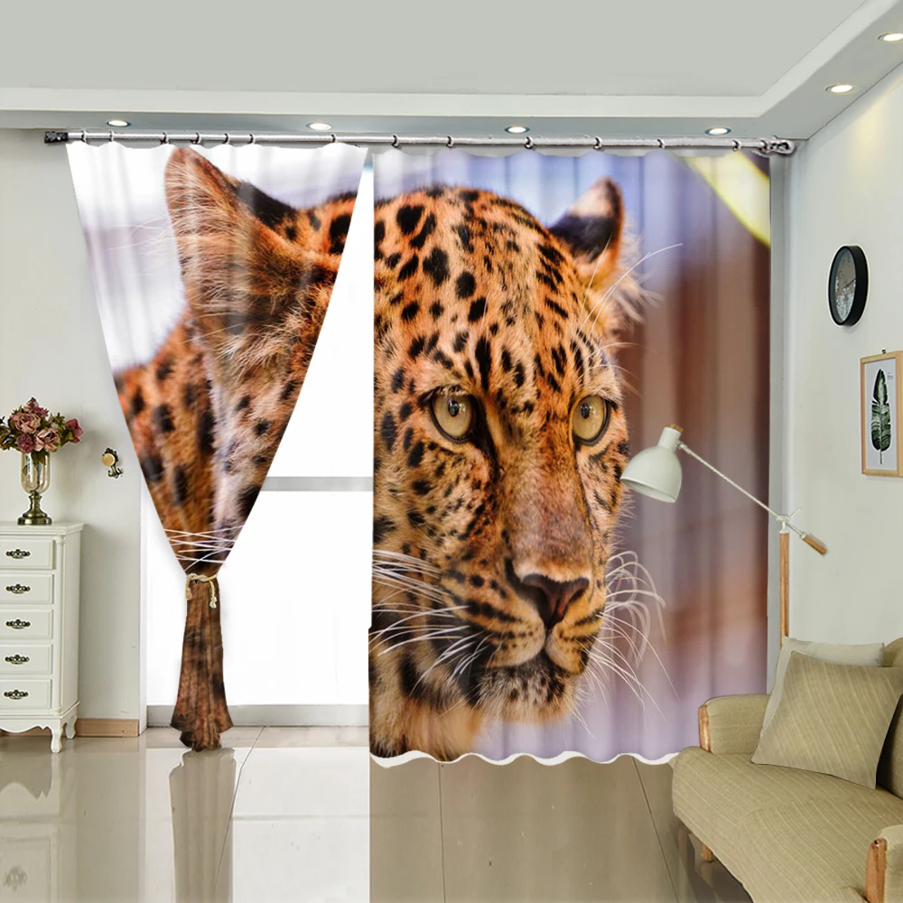 Brown Leopard On The Field High-precision Blackout Curtains Dersonalized 3D Digital Printing Purtains DIY Photos
Brown Leopard On The Field High-precision Blackout Curtains Dersonalized 3D Digital Printing Purtains DIY Photos