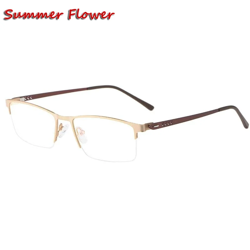 Summer Flower gafas vista hombre transparente gafas graduadas hombre miopia montura metal
Summer Flower gafas vista hombre transparente gafas graduadas hombre miopia montura metal