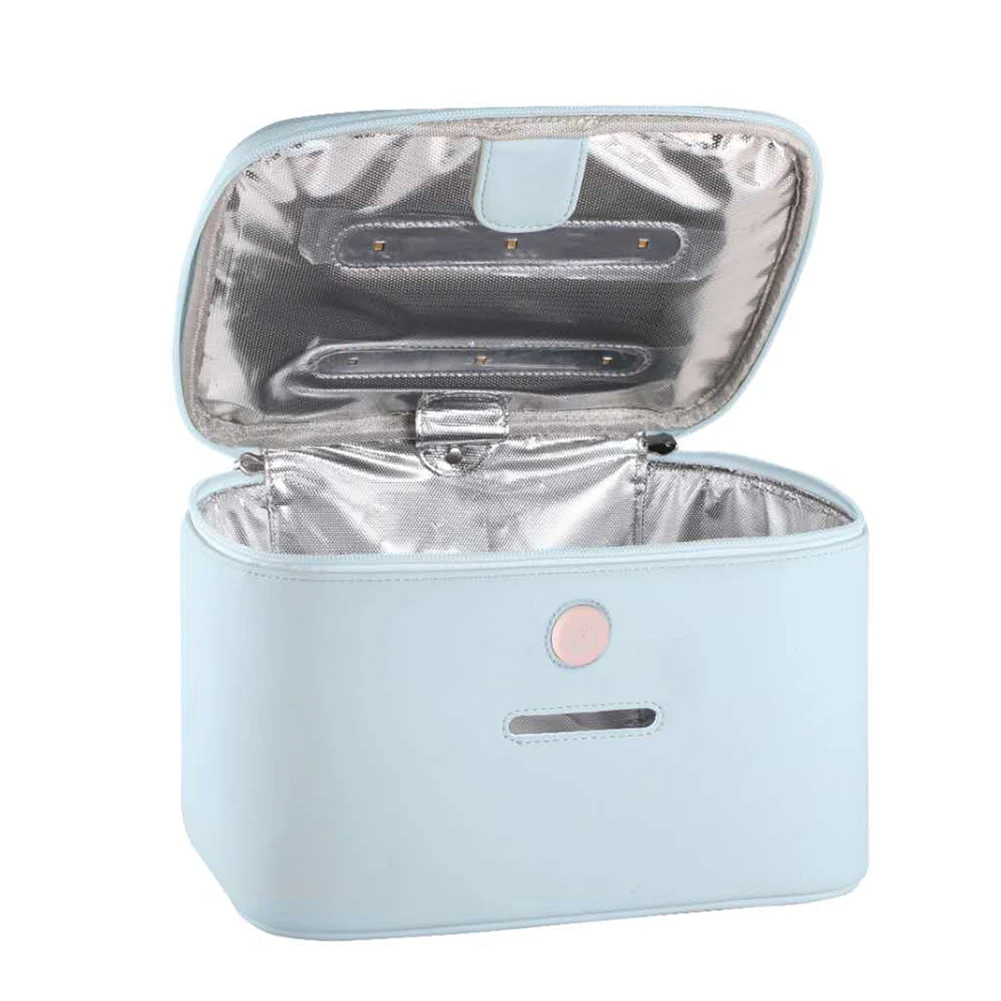 Portable 12 LED UV Sterilizer Box Storage Bag Feeding Bottle Mask Toothbrush Ultraviolet Disinfection Germicidal Carrying Case
Portable 12 LED UV Sterilizer Box Storage Bag Feeding Bottle Mask Toothbrush Ultraviolet Disinfection Germicidal Carrying Case