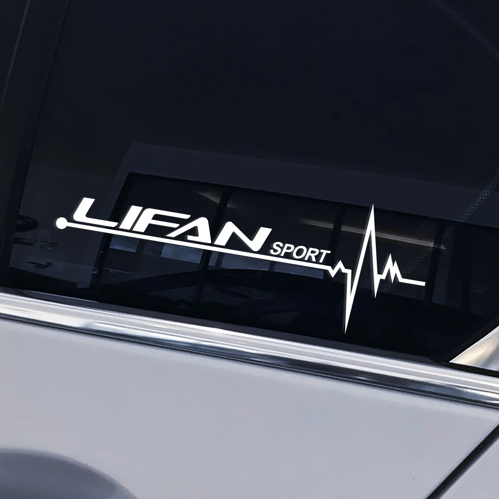 Наклейки на боковые окна автомобиля 2 шт. для Lifan X60 Solano 320 720 620 125CC 200CC 150CC аксессуары