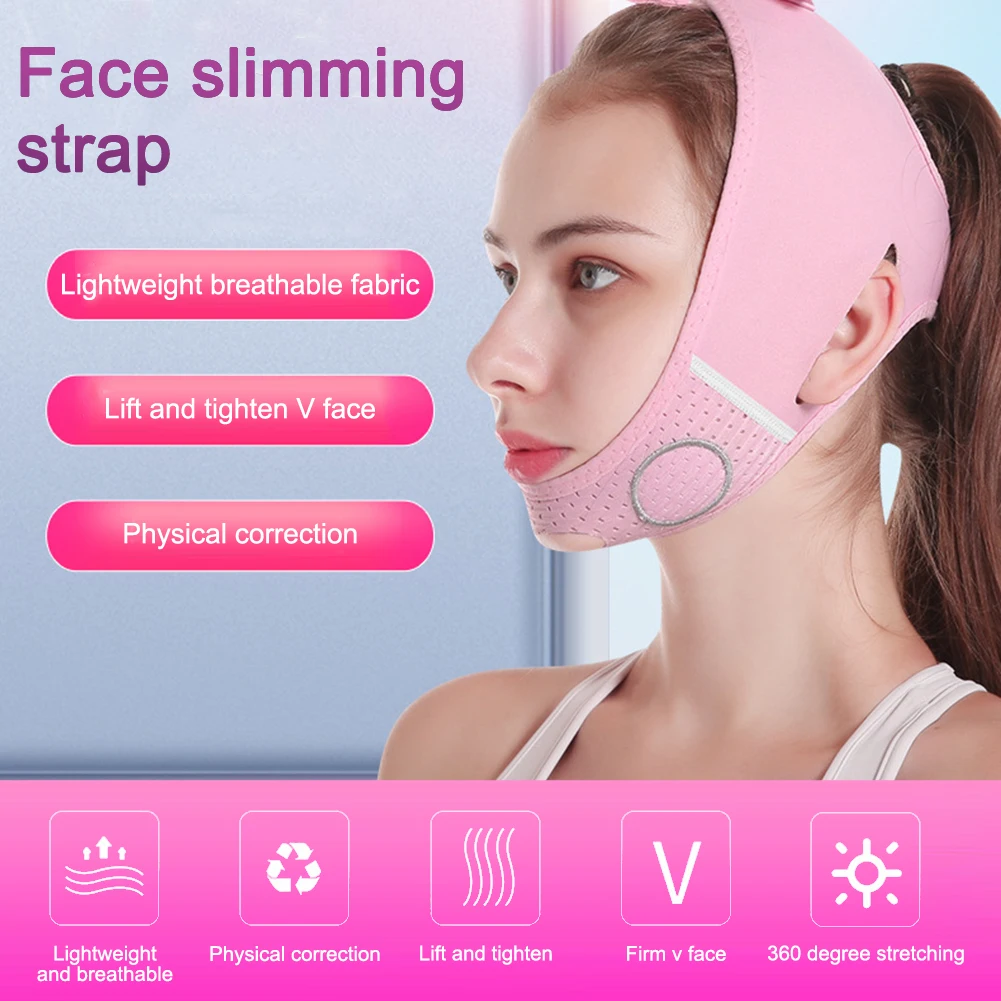 Face V Shape Thin Face Lift Massager Face Slimming Mask Belt Facial Massager Tool Anti Wrinkle Reduce Double Chin Bandage Shaper
Face V Shape Thin Face Lift Massager Face Slimming Mask Belt Facial Massager Tool Anti Wrinkle Reduce Double Chin Bandage Shaper