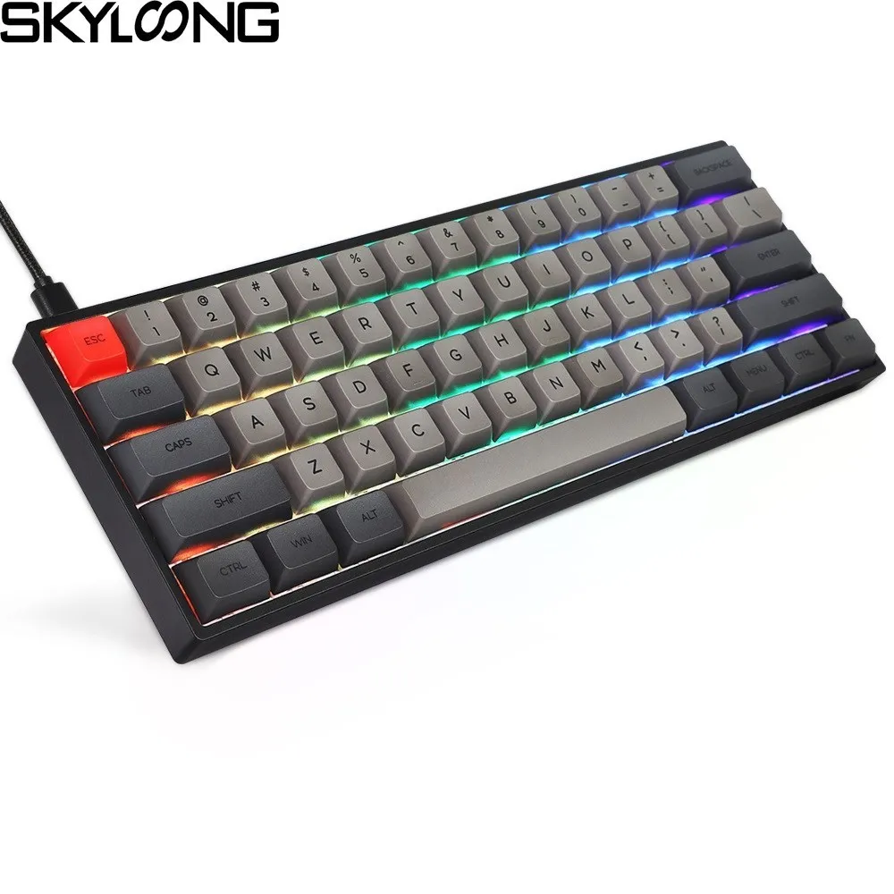 Механическая клавиатура SKYLOONG SK61, проводная игровая клавиатура PBT для настольных ПК, ноутбуков, планшетов, клавиатура Teclado с подсветкой и кра...
Механическая клавиатура SKYLOONG SK61, проводная игровая клавиатура PBT для настольных ПК, ноутбуков, планшетов, клавиатура Teclado с подсветкой и кра...