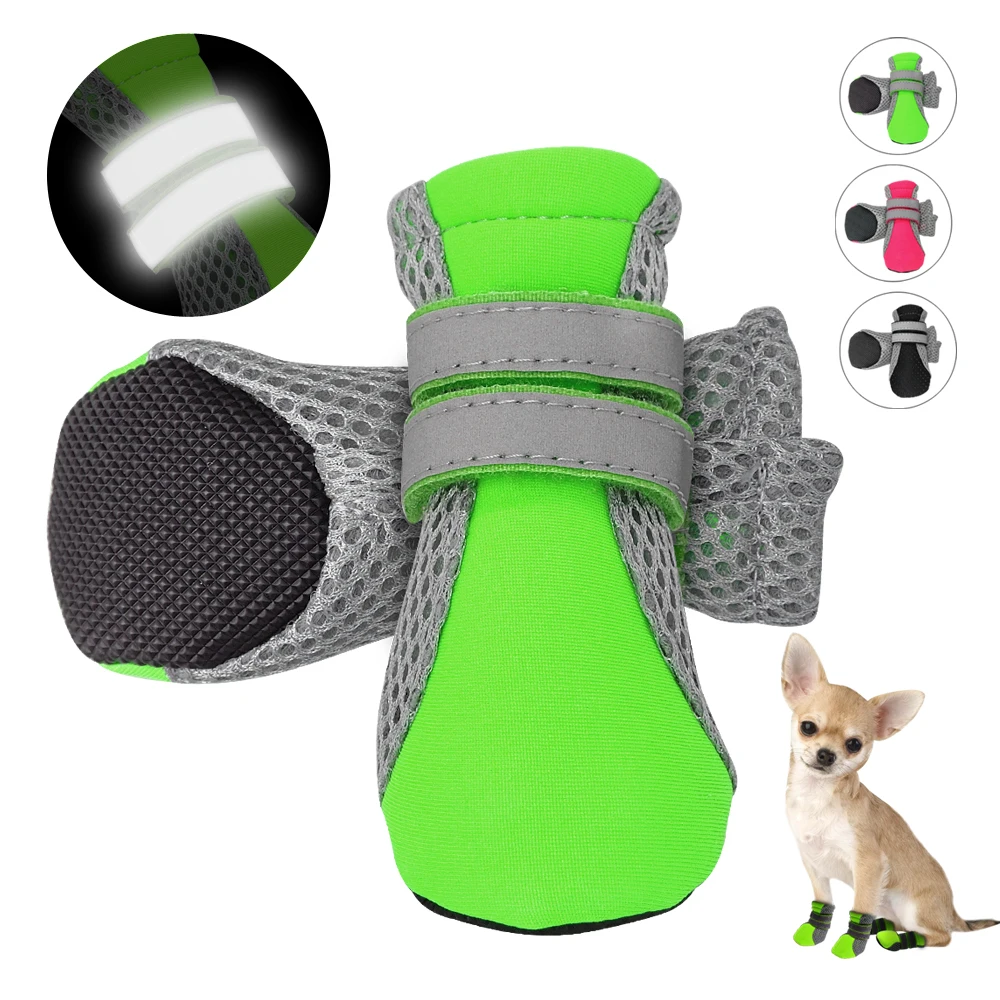 4pcs Reflective Dog Shoes No-Slip Waterproof Boots Breathable Rain Wear Paw Protector Outdoor Sock for Small Medium Dogs
4pcs Reflective Dog Shoes No-Slip Waterproof Boots Breathable Rain Wear Paw Protector Outdoor Sock for Small Medium Dogs