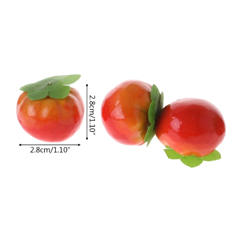 20pcs Lifelike Simulation Artificial Tomato Plastic Fake Fruit Home Party Decor P15D
20pcs Lifelike Simulation Artificial Tomato Plastic Fake Fruit Home Party Decor P15D