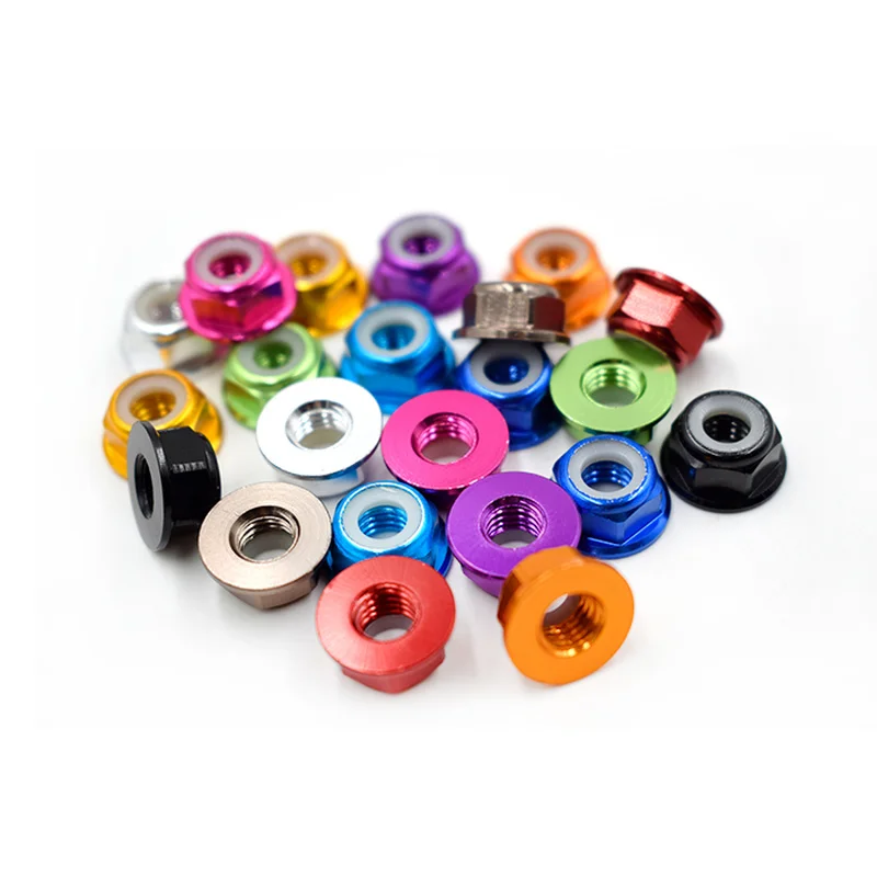 10PCS M4 Aluminum Lock Nuts Nylon Nut Alloy Flat Cone Cup Head Screw Gasket Self-Tightening for RC Car Drone Quadcopter Motor
10PCS M4 Aluminum Lock Nuts Nylon Nut Alloy Flat Cone Cup Head Screw Gasket Self-Tightening for RC Car Drone Quadcopter Motor