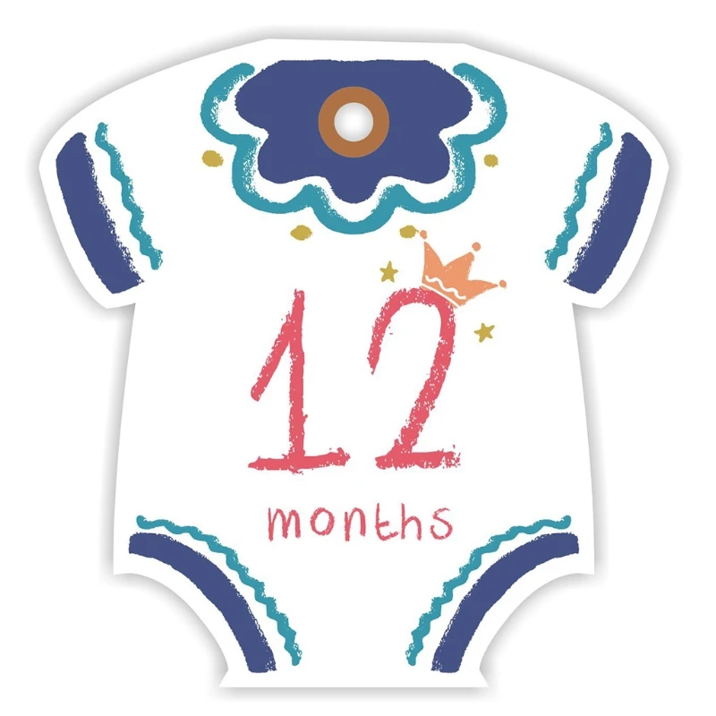 12 Sheets/Set Baby Cute Clothes Monthly Stickers Pregnant Belly Decals Memory Recording Milestone Sticker
12 Sheets/Set Baby Cute Clothes Monthly Stickers Pregnant Belly Decals Memory Recording Milestone Sticker