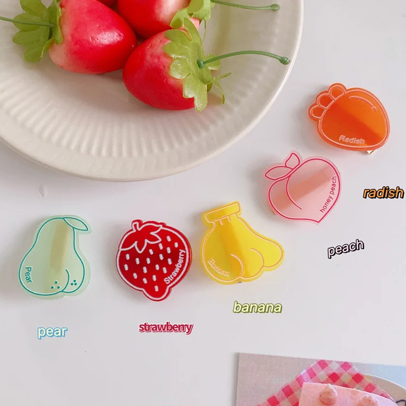 2021 New Cartoon Fruits Hairpins For Girls Cute Childlike Decorate Hair Clips Barrettes Fashion Decoration Hair Accessories
2021 New Cartoon Fruits Hairpins For Girls Cute Childlike Decorate Hair Clips Barrettes Fashion Decoration Hair Accessories