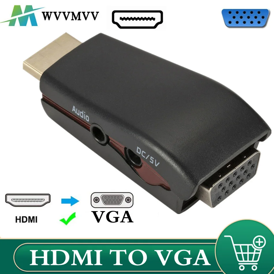 1080P HDMI-совместимый конвертер мама-VGA папа 3,5 мм аудиокабель адаптер HD видео выход для ПК ноутбука тв монитора проектора
1080P HDMI-совместимый конвертер мама-VGA папа 3,5 мм аудиокабель адаптер HD видео выход для ПК ноутбука тв монитора проектора