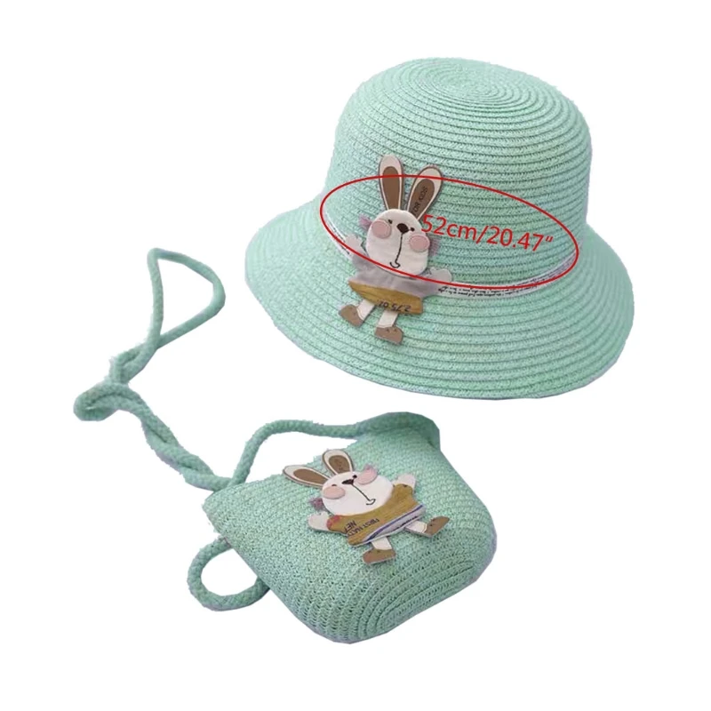 50LE 2021 Baby Summer Straw Hat Girl Kids Holiday Beach Bucket Hats Children Bunny Sun Hat Shoulder Handbag Bag
50LE 2021 Baby Summer Straw Hat Girl Kids Holiday Beach Bucket Hats Children Bunny Sun Hat Shoulder Handbag Bag