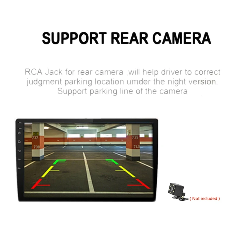 10.1 inch Universal Android 9.1 Double 2Din Car MP5 Player GPS Wifi Radio 2GB+32GB Car Multimedia Player 
10.1 inch Universal Android 9.1 Double 2Din Car MP5 Player GPS Wifi Radio 2GB+32GB Car Multimedia Player
