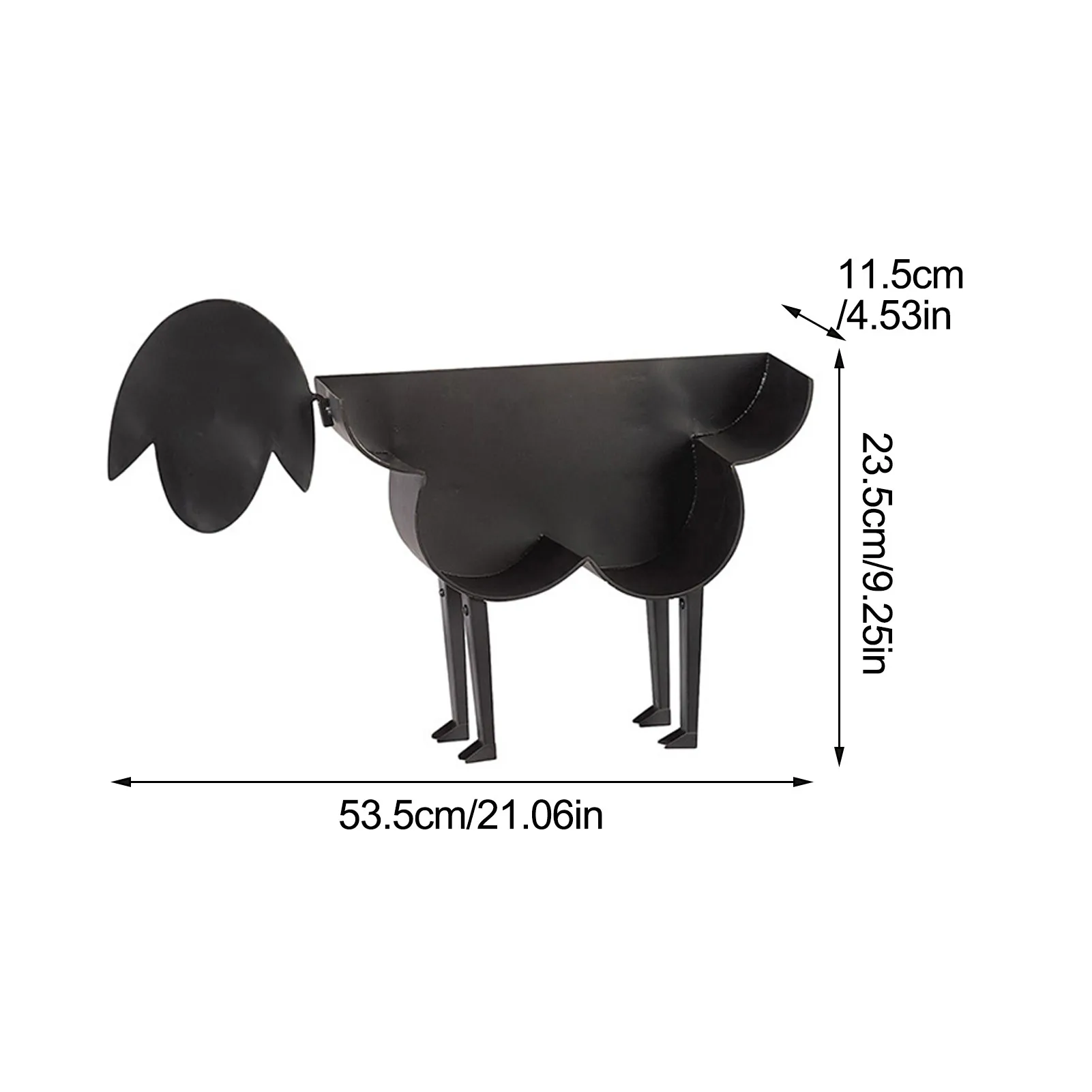 Black Sheep Toilet Roll Holder Paper Bathroom Iron Storage FreeStanding Crafts Ornaments Roll Paper Towel Holder brilliant 
Black Sheep Toilet Roll Holder Paper Bathroom Iron Storage FreeStanding Crafts Ornaments Roll Paper Towel Holder brilliant