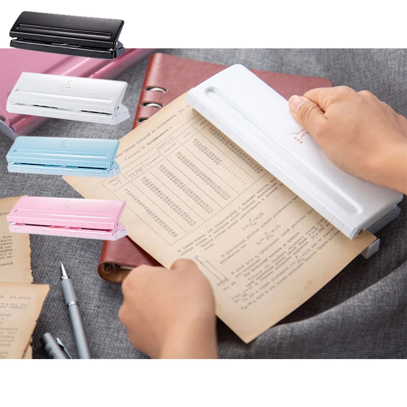 6 Hole Punch Loose-Leaf Standard Puncher Paper Adjustable Stapler Home Office Binding Supplies Student Stationery Equipment
6 Hole Punch Loose-Leaf Standard Puncher Paper Adjustable Stapler Home Office Binding Supplies Student Stationery Equipment