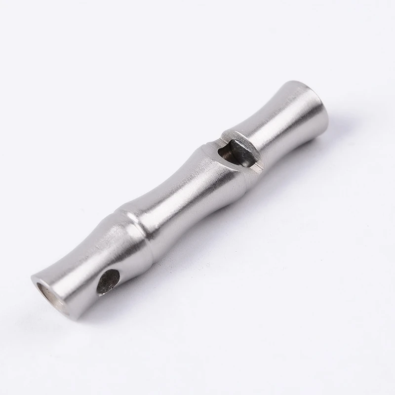 Outdoors Survival Whistle Stainless High Decibel Pipe Emergency Keychain Gold Silver Survival Multifunction Tools
Outdoors Survival Whistle Stainless High Decibel Pipe Emergency Keychain Gold Silver Survival Multifunction Tools