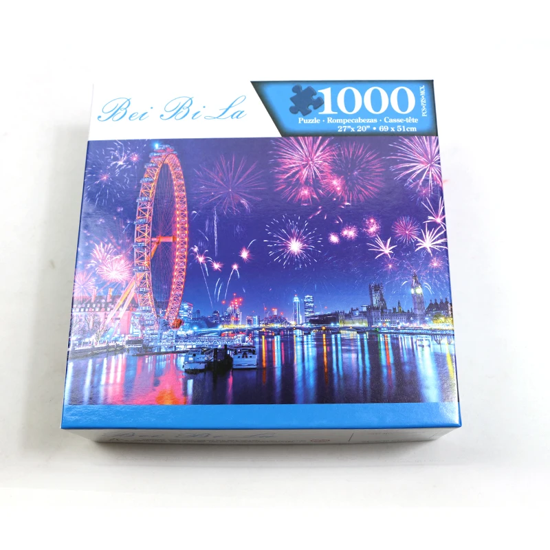 Scenery 838 London Night Puzzle 1000 Pieces Adult Relaxation Cartoon Children's Educational Cartoon Toy Gift
Scenery 838 London Night Puzzle 1000 Pieces Adult Relaxation Cartoon Children's Educational Cartoon Toy Gift