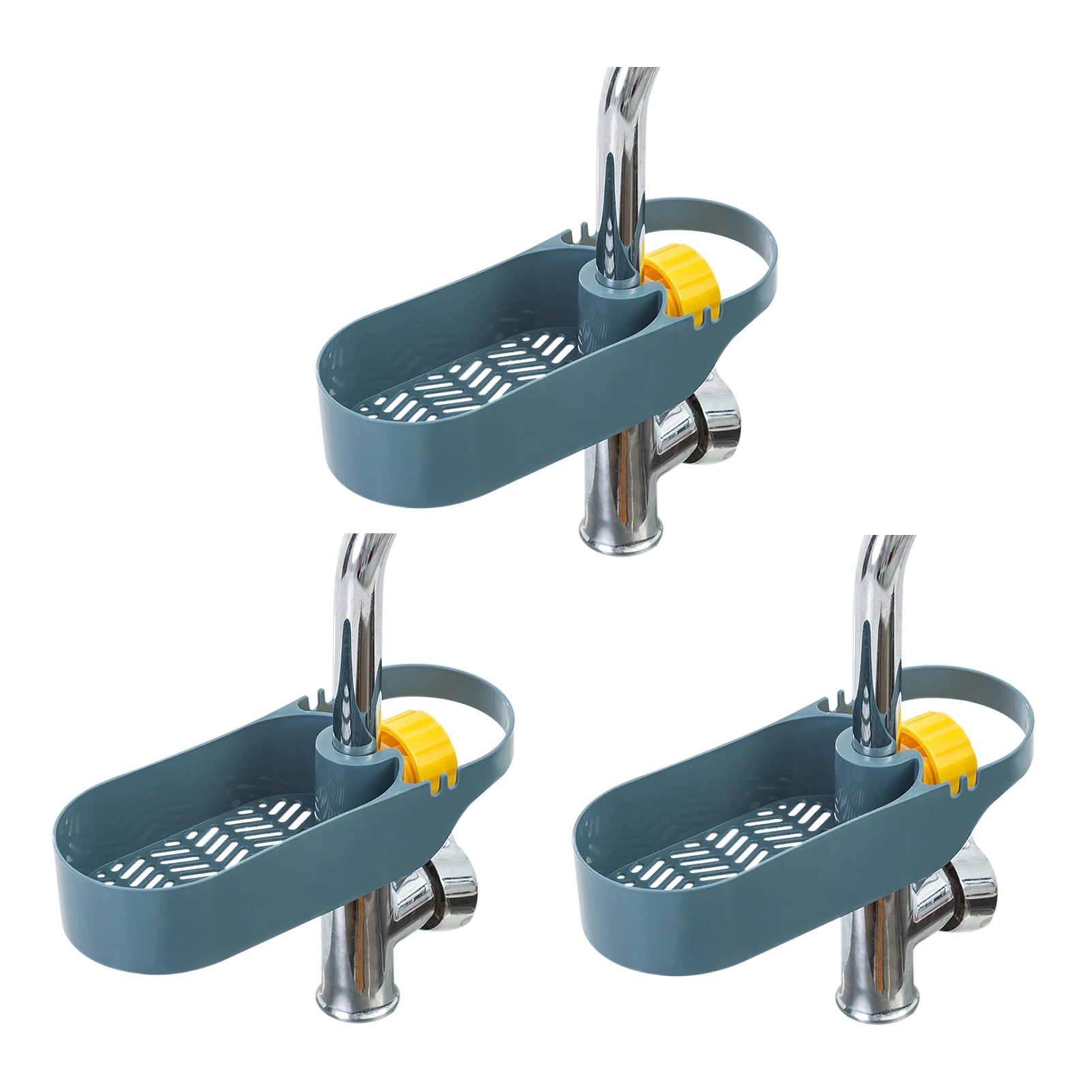 3pcs Soap Sponge Stable Universal Heavy Duty Storage Organizer PP Punch Free Sink Shelf Kitchen Drain For Faucet With Hook Tidy
3pcs Soap Sponge Stable Universal Heavy Duty Storage Organizer PP Punch Free Sink Shelf Kitchen Drain For Faucet With Hook Tidy