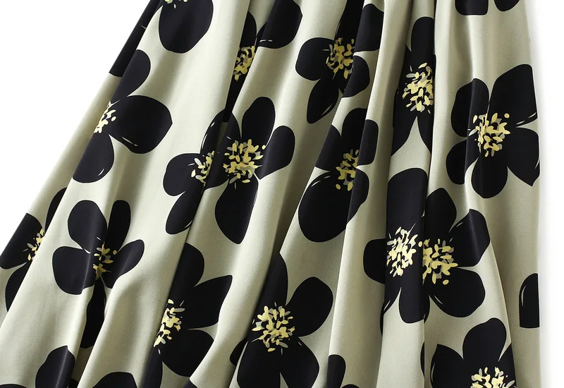 2021 Summer Retro Elegant Printed half-length skirt Women High Waist double-layer Skirt fashion ladies A-line skirt dropshipping
2021 Summer Retro Elegant Printed half-length skirt Women High Waist double-layer Skirt fashion ladies A-line skirt dropshipping