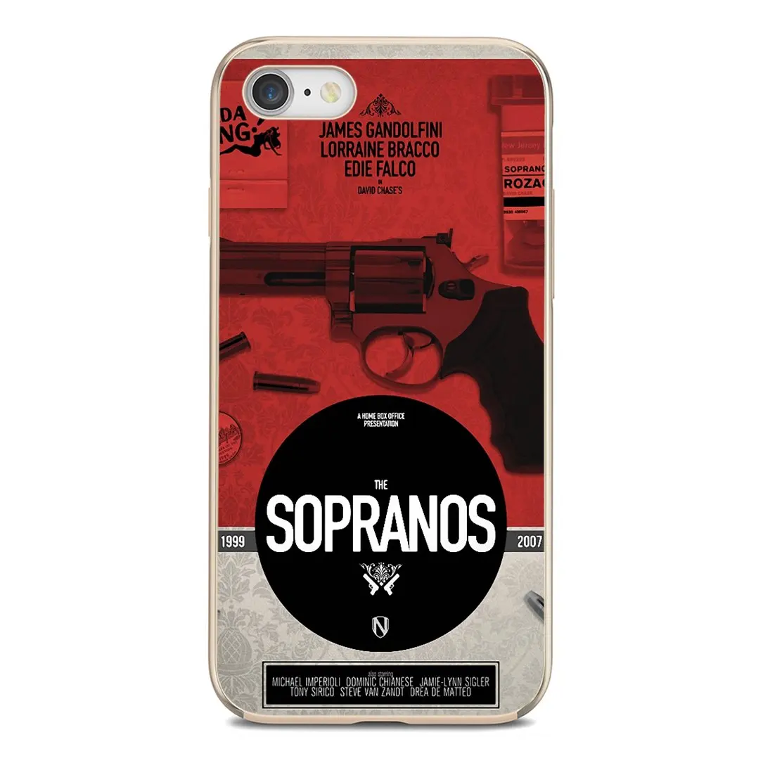 Мягкий чехол для Xiaomi Redmi 2 S2 3 3S 4 4A 5 5A 6 6A 7A 9 9T 9C 9A Pro Pocophone F1 The-Sopranos-TV-Series-печатный