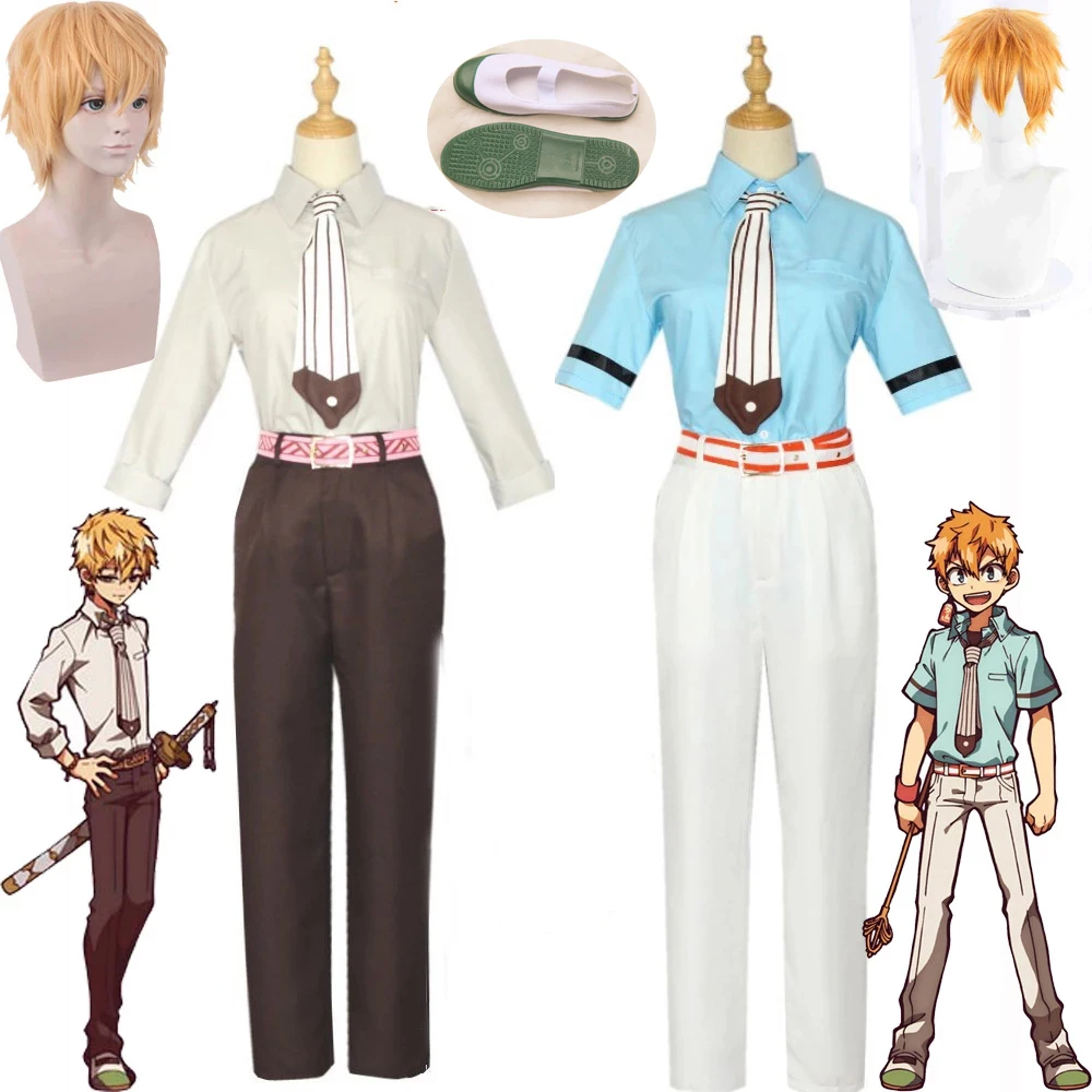 Anime Toilet-bound Hanako-kun Minamoto Kou Uniform Cosplay Costume Yugi Tsukasa Cosplay shoes Wig Men Women Halloweencostumes
Anime Toilet-bound Hanako-kun Minamoto Kou Uniform Cosplay Costume Yugi Tsukasa Cosplay shoes Wig Men Women Halloweencostumes