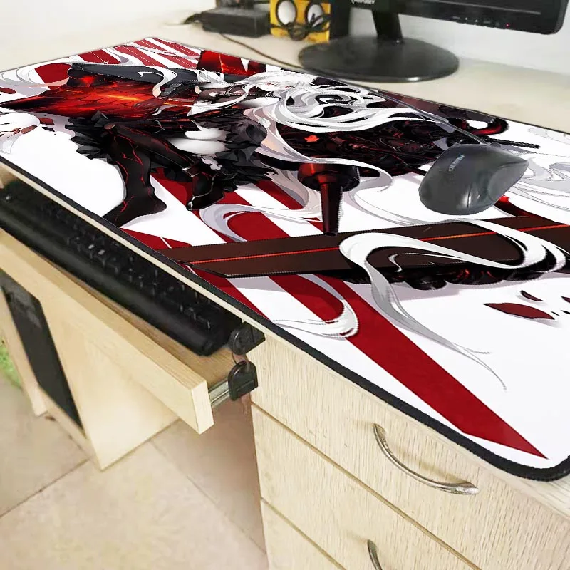 Большой игровой коврик для мыши XGZ Anime Girl Kantai Collection компьютерный Настольный с