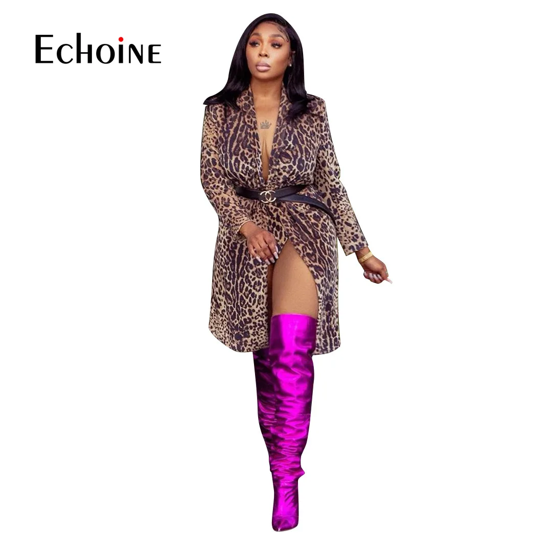 Echoine 2020 New Women Autumn winter Casual Loose Leopard Print Coat Open Stitch Long Jacket Sexy Club Party Female Clothing
Echoine 2020 New Women Autumn winter Casual Loose Leopard Print Coat Open Stitch Long Jacket Sexy Club Party Female Clothing