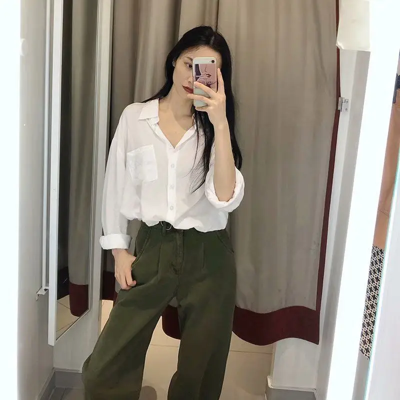 WenQing Womens Casual Loose Solid INS Fashion Vinatge High Expandable Wasist Roll Cuff Harem Denim Jean Pants Trousers
WenQing Womens Casual Loose Solid INS Fashion Vinatge High Expandable Wasist Roll Cuff Harem Denim Jean Pants Trousers