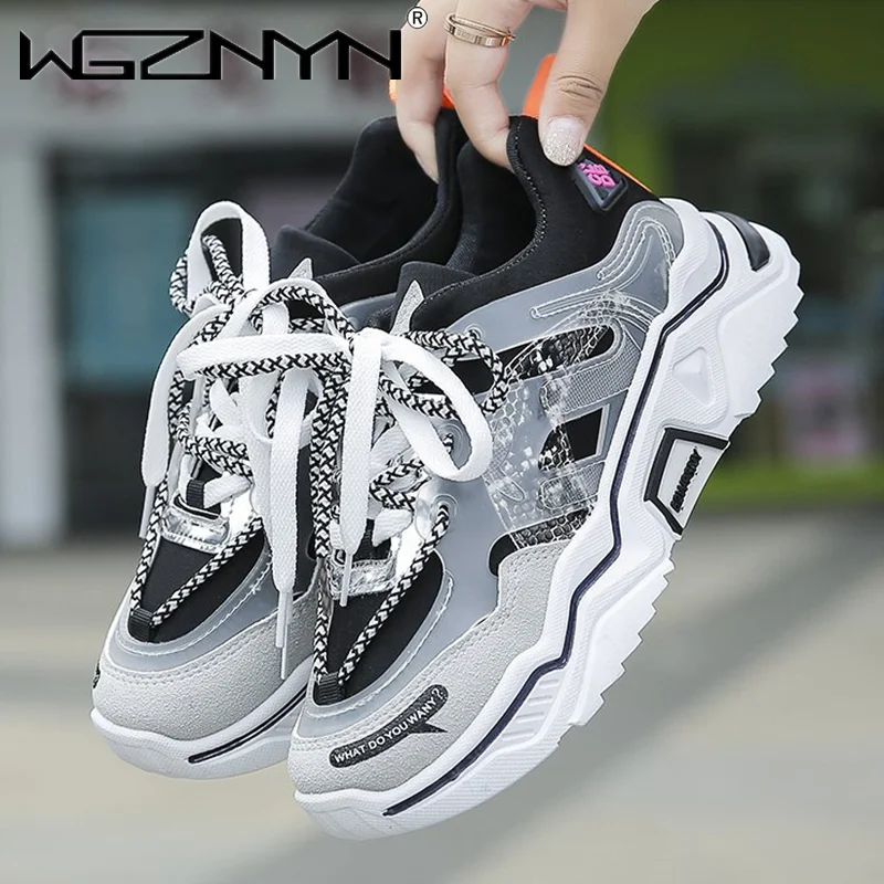 Fashion Chunky Sneakers Women Light Flats Casual Sport Shoes Platform Sneakers Women Dad Shoes Woman Sneaker Zapatos Mujer Tenis
Fashion Chunky Sneakers Women Light Flats Casual Sport Shoes Platform Sneakers Women Dad Shoes Woman Sneaker Zapatos Mujer Tenis