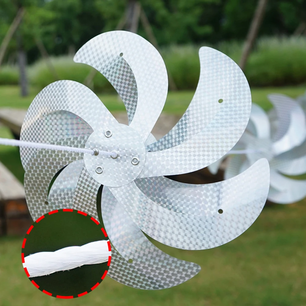 Bird Repellent Windmill Durable Beautiful Reflective Bird Scare Deterrent Driving Windmill String Courtyard Garden Decoration
Bird Repellent Windmill Durable Beautiful Reflective Bird Scare Deterrent Driving Windmill String Courtyard Garden Decoration