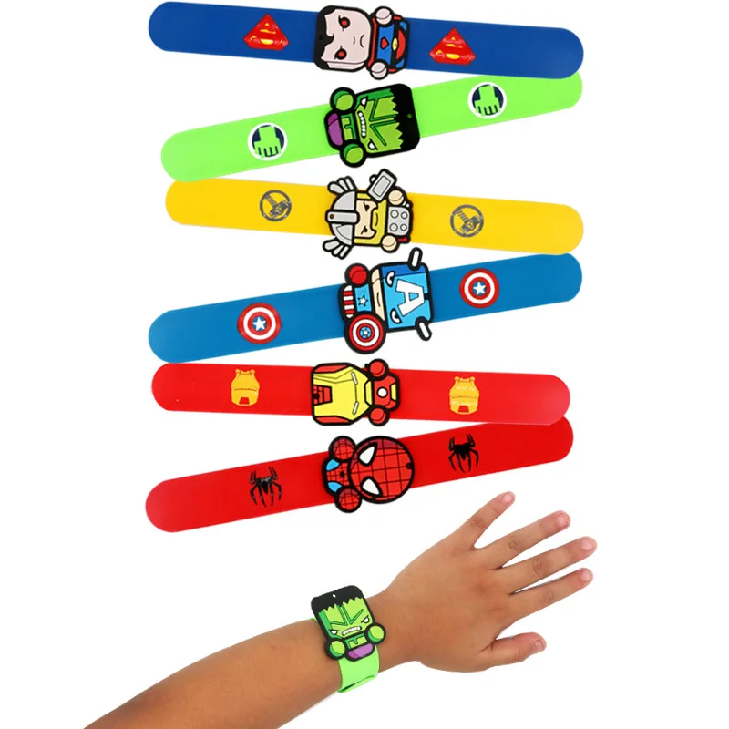 Disney Marvel Cartoon Anime Bracelet Toys Spiderman Hulk Captain America Anime Figure Wristband Toys for Kids Boy Christmas Gift
Disney Marvel Cartoon Anime Bracelet Toys Spiderman Hulk Captain America Anime Figure Wristband Toys for Kids Boy Christmas Gift