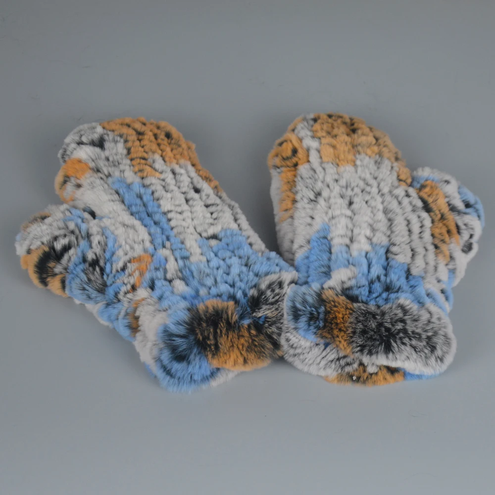 Lady 100% Genuine Knitted Rex Rabbit Fur Mittens Winter Lovely Warm Soft Real Rex Rabbit Fur Gloves Good Elastic Real Fur Gloves
Lady 100% Genuine Knitted Rex Rabbit Fur Mittens Winter Lovely Warm Soft Real Rex Rabbit Fur Gloves Good Elastic Real Fur Gloves