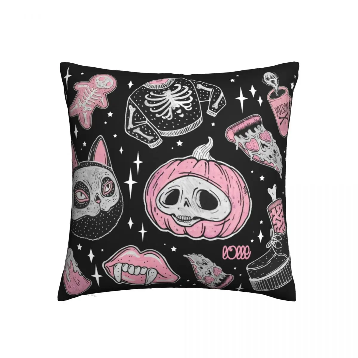 Pumpkin Pillow Case SPOOKS or CREEPS Spring Kawaii Pillowcase Polyester Travel Zipper Cover
Pumpkin Pillow Case SPOOKS or CREEPS Spring Kawaii Pillowcase Polyester Travel Zipper Cover