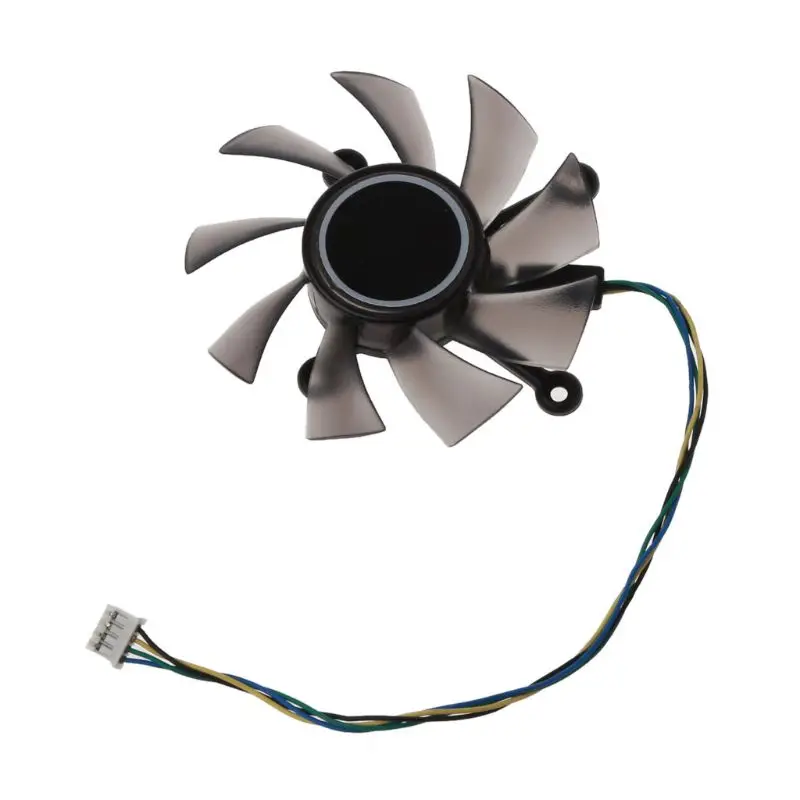 

R128015SU 75mm 0.50AMP 4pin Graphics Card Cooling Fan for EAH5830 GTS 260 450 L4MD