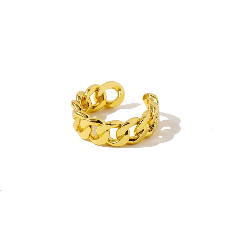Gold Silver Color Chunky Chain Rings Link Twisted Geometric Rings for Women Vintage Open Rings Adjustable 2020 Trendy Accessory
Gold Silver Color Chunky Chain Rings Link Twisted Geometric Rings for Women Vintage Open Rings Adjustable 2020 Trendy Accessory