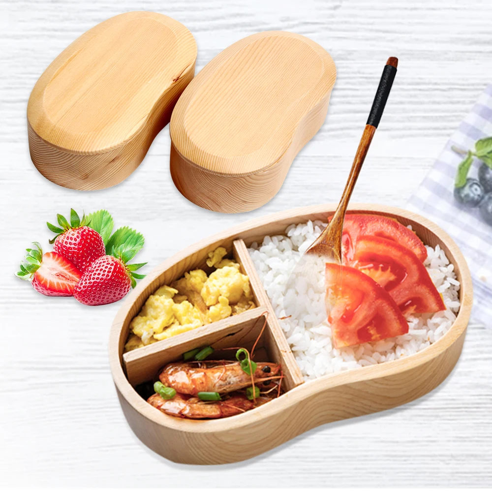 Wooden Lunch Box Set Student Bento Boxes Kit Eco-friendly Japanese Food Container Kitchen Tableware Sushi Case with Compartment
Wooden Lunch Box Set Student Bento Boxes Kit Eco-friendly Japanese Food Container Kitchen Tableware Sushi Case with Compartment